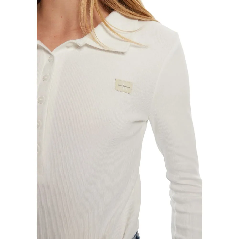White Recycled Cotton Tops & T-Shirt