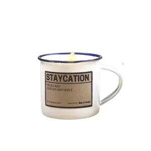 Wick It! Candles Staycation (Fresh Linen) Scented Candle