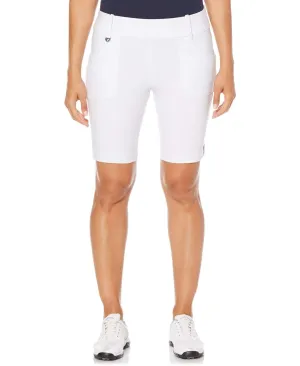 Womens 19" Tech Stretch Solid Short with Active Waistband
