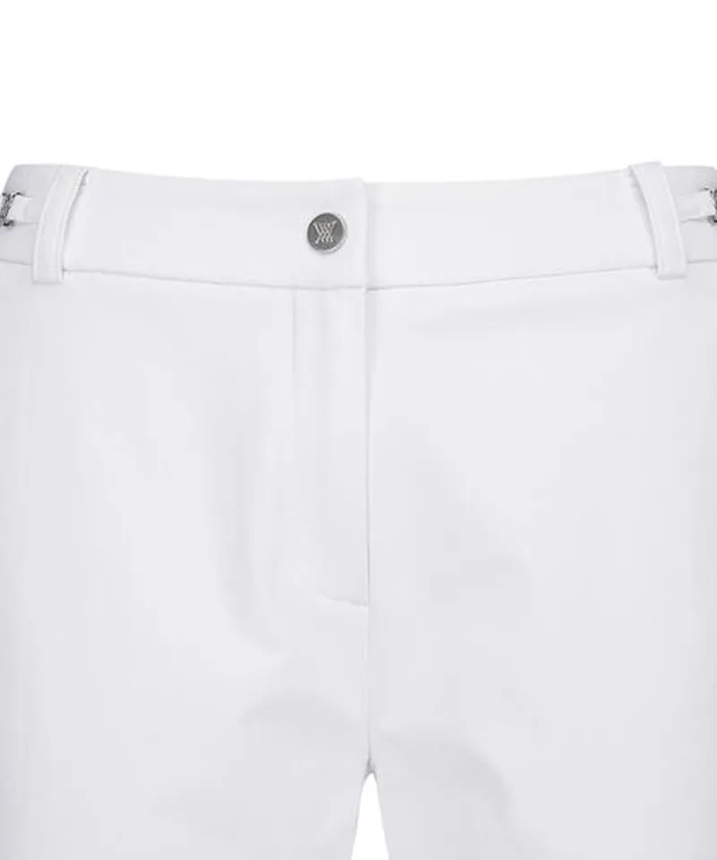 Women's Band Point Essential Long Pants - Off-White