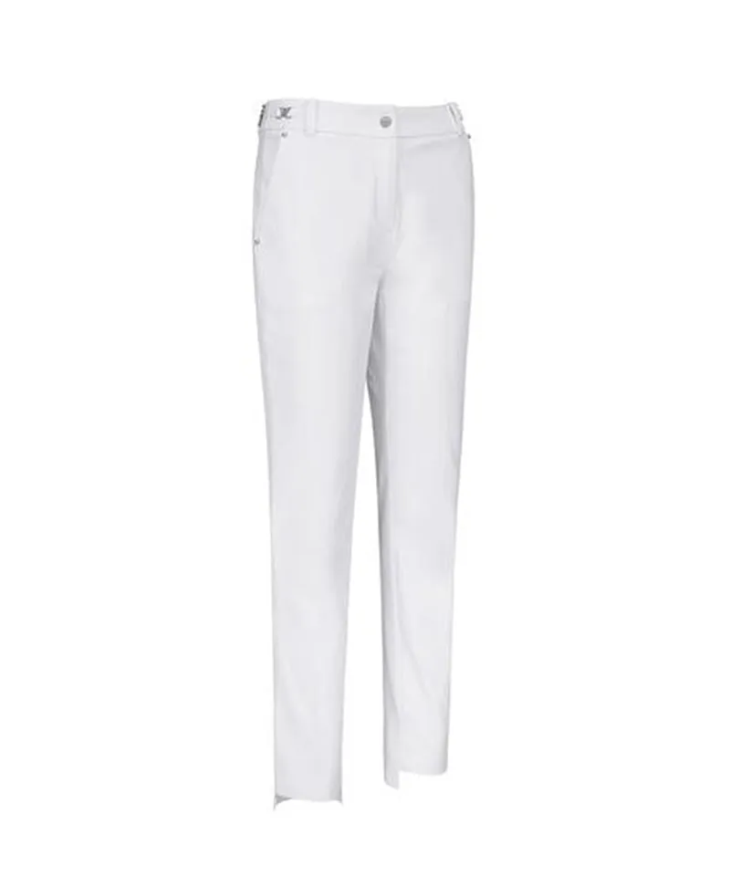 Women's Band Point Essential Long Pants - Off-White