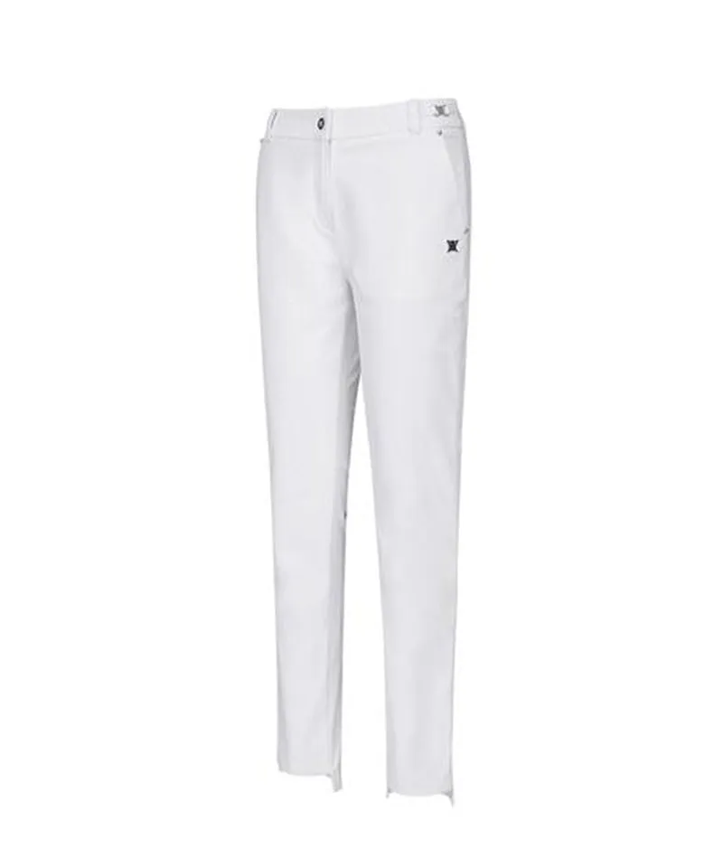 Women's Band Point Essential Long Pants - Off-White