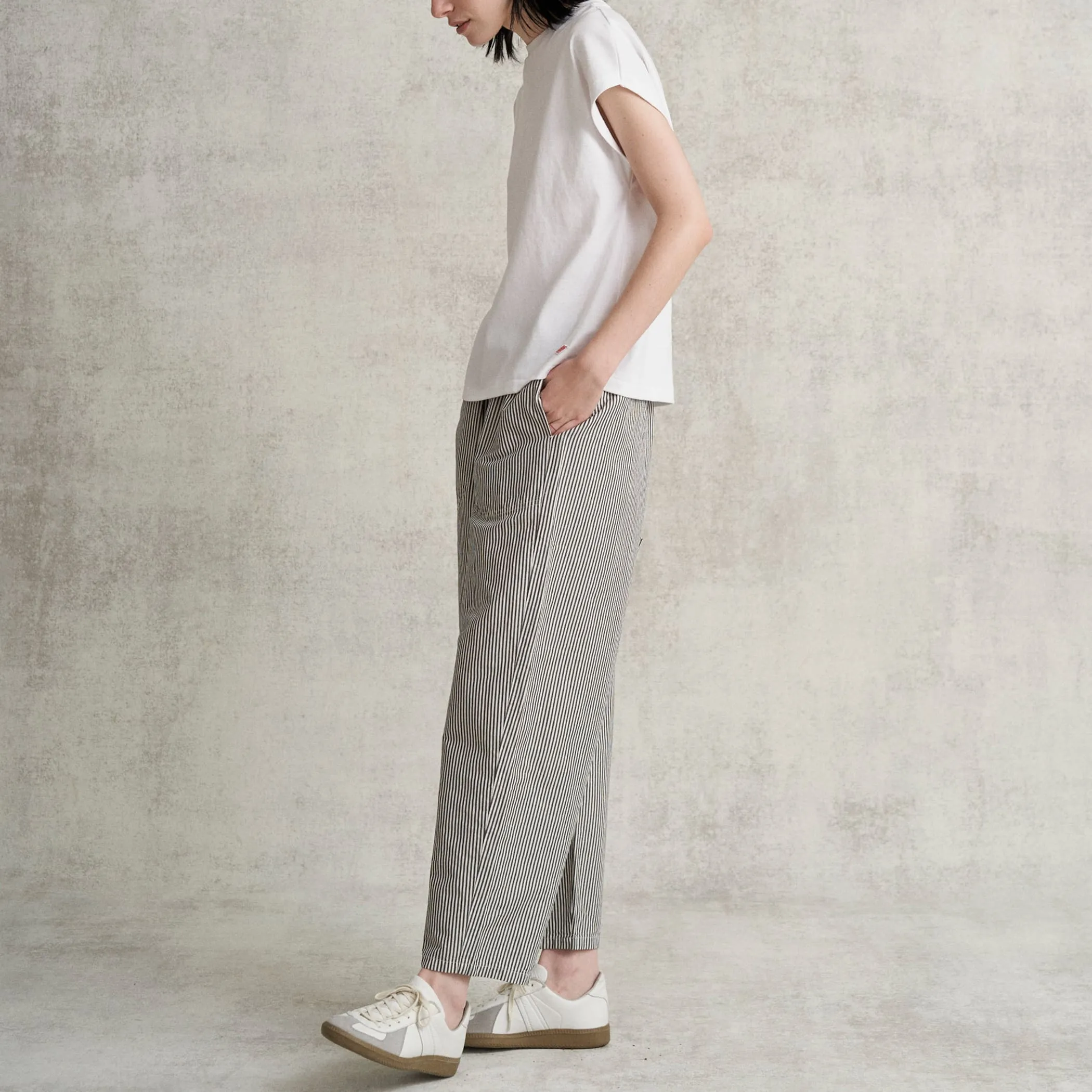 WOMEN'S COTTON LINEN WEATHER EASY PANTS