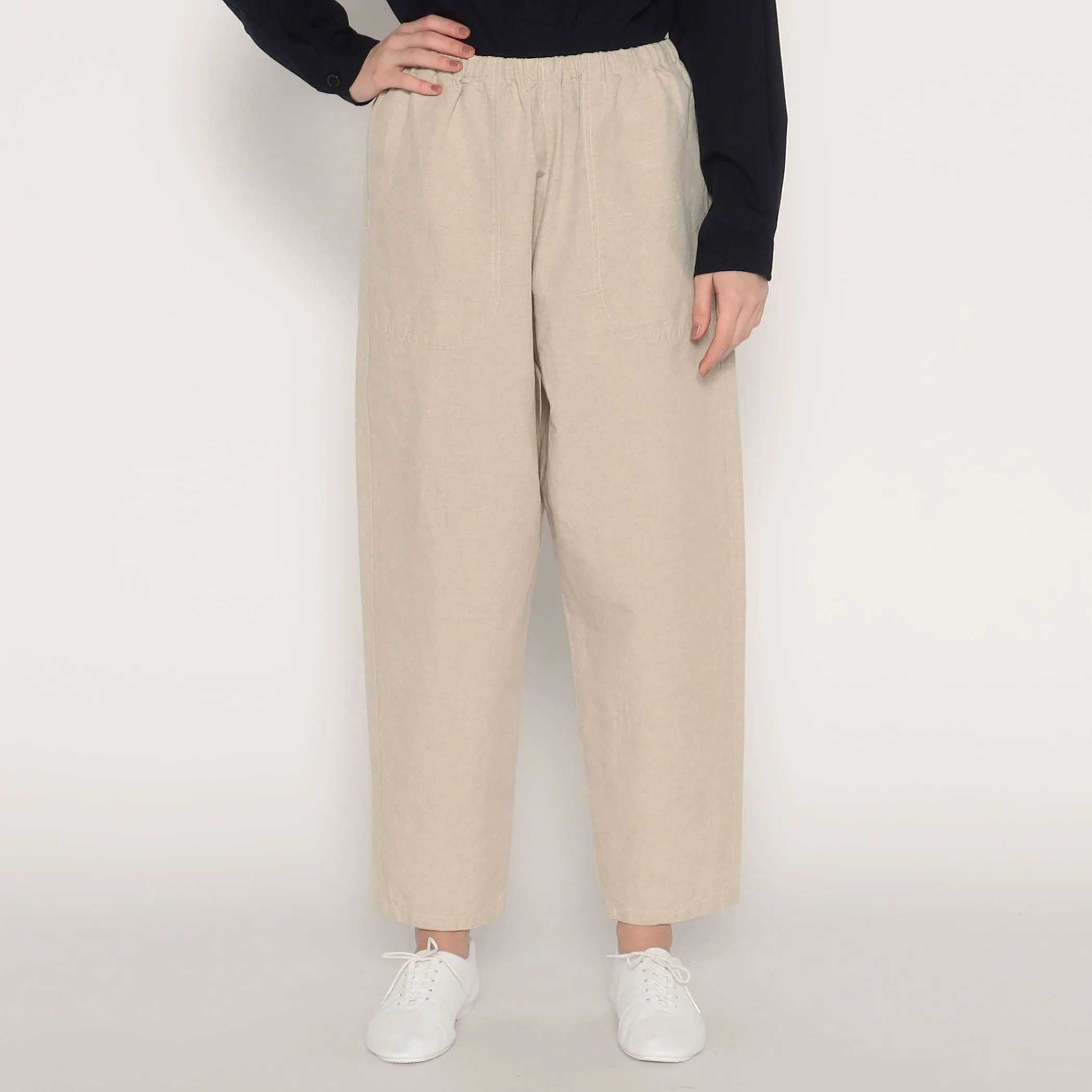 WOMEN'S COTTON LINEN WEATHER EASY PANTS