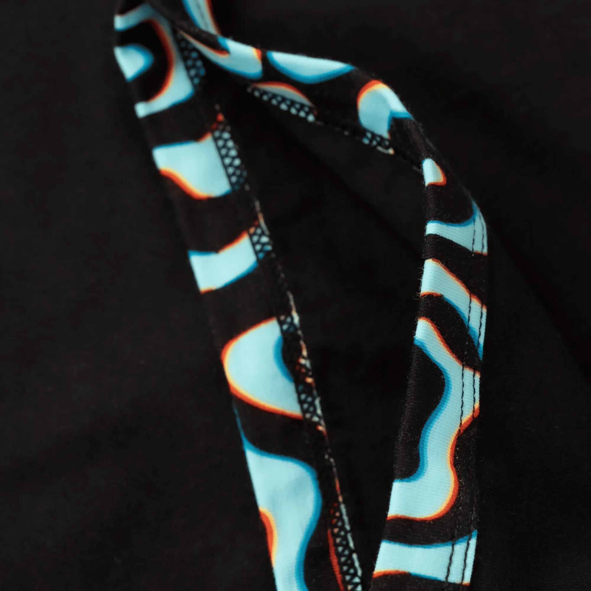 Womens Short Pyjamas - Neon Lava - Shorts & T-Shirt