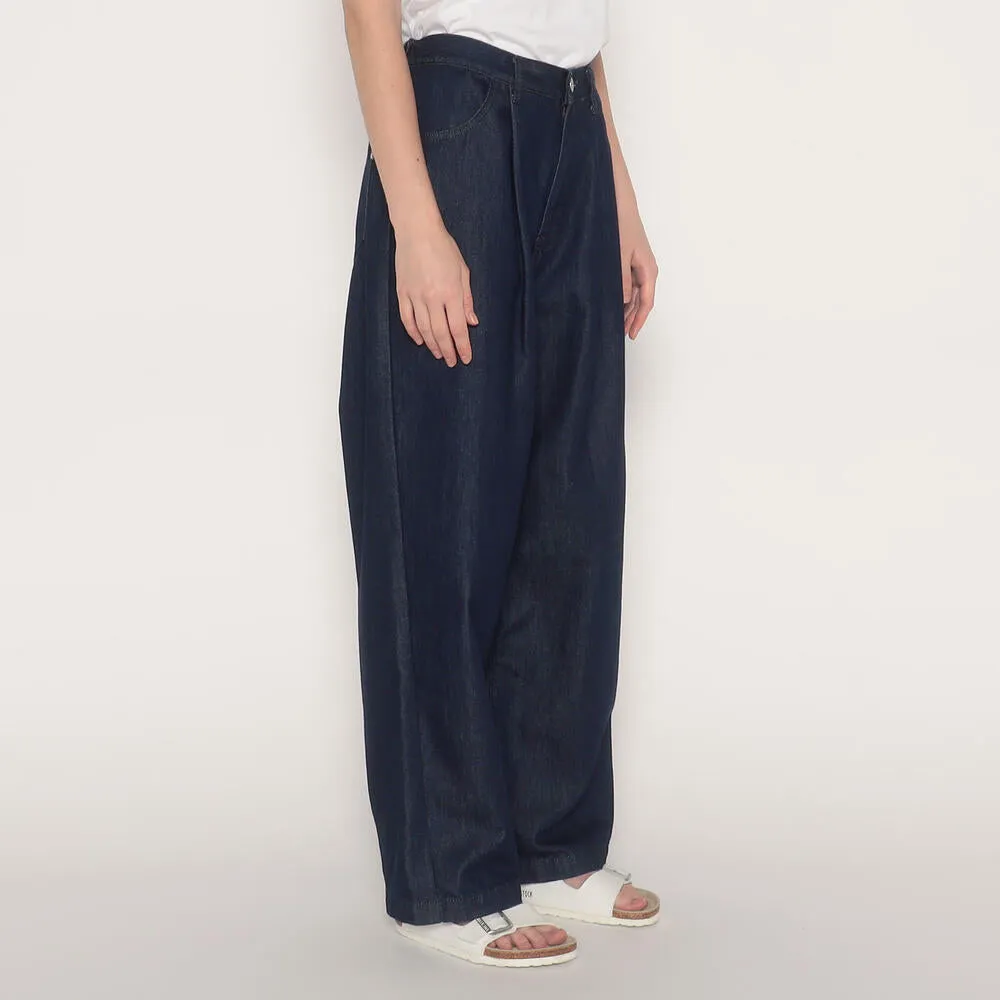 WOMEN'S T/C DENIM EASY TUCK PANTS