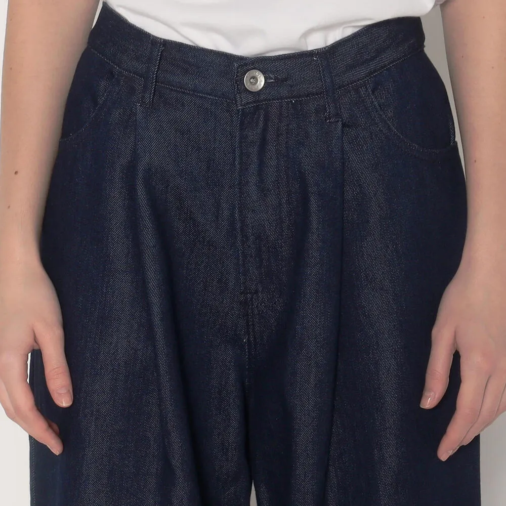 WOMEN'S T/C DENIM EASY TUCK PANTS
