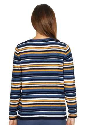 Yarn Dyed Stripe Crew