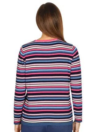 Yarn Dyed Stripe Crew