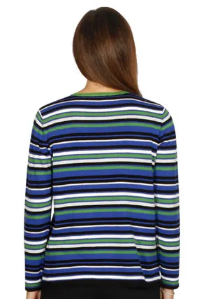 Yarn Dyed Stripe Crew
